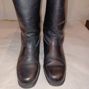 CRUISERWORKS Women's Black Leather Boots